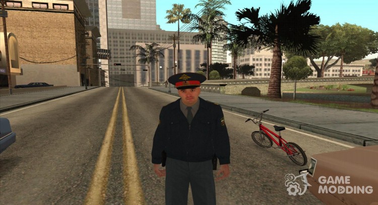 Милиционер для GTA San Andreas