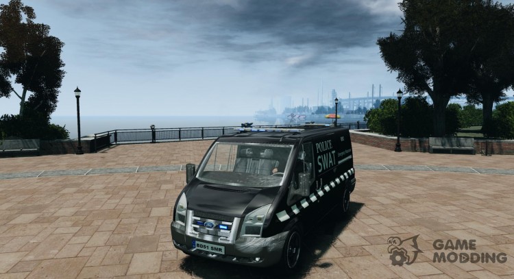 Ford Transit SWAT para GTA 4