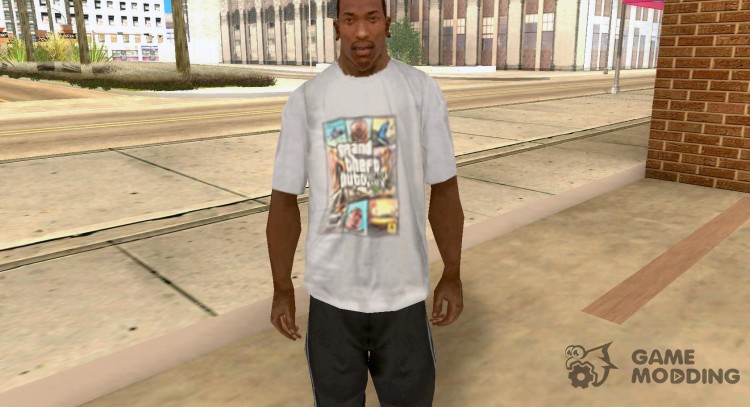 Camiseta GTA V para GTA San Andreas