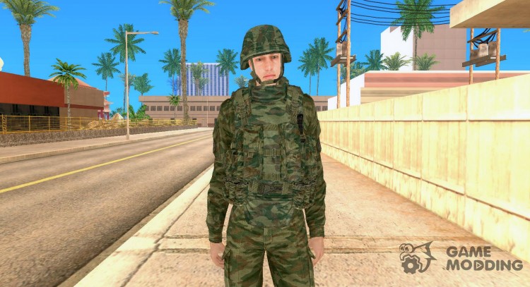 El sargento. Moderno Ejército Ruso para GTA San Andreas