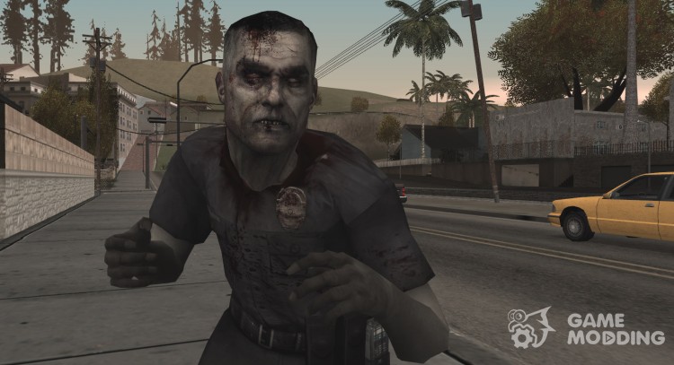 Zombie Policeman for GTA San Andreas