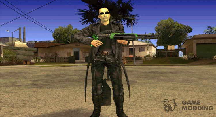Neo Matrix Skin для GTA San Andreas