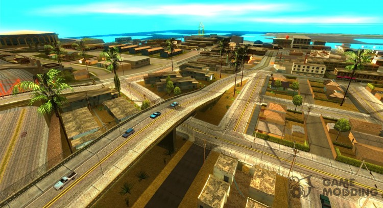 Carretera de calidad en el LS para GTA San Andreas