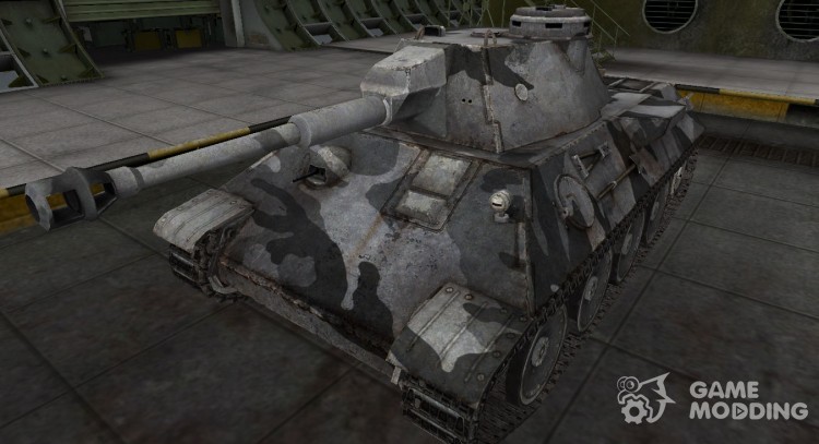 La piel para el alemán, el tanque VK 30.02 (D) para World Of Tanks