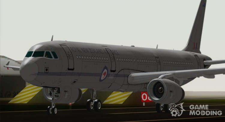 Airbus A321-200 Royal New Zealand Air Force для GTA San Andreas
