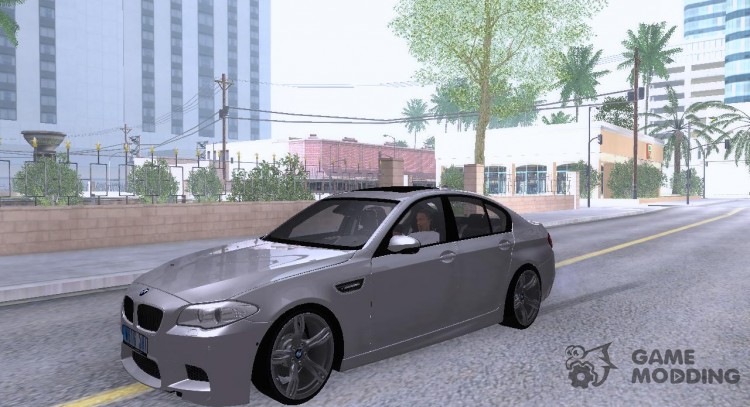 El BMW M5 2012 para GTA San Andreas