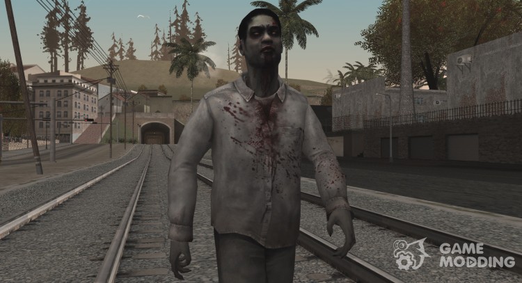 Zombie Shirt 1 для GTA San Andreas