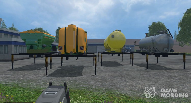 AR Fertilizers And Spraying V 1.1 для Farming Simulator 2015
