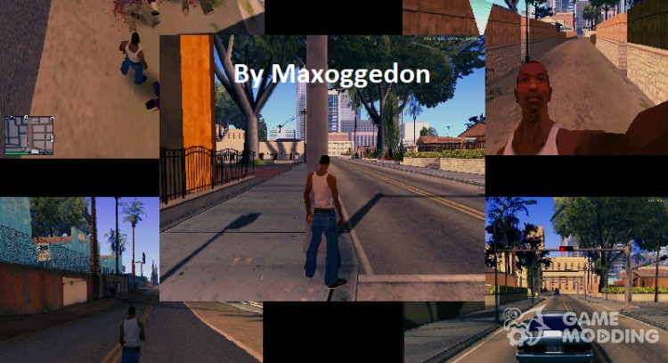 Небольшой пак полезных модов от Maxoggedon v2 для GTA San Andreas