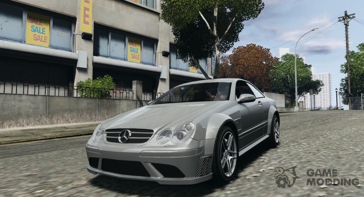 Mercedes Benz CLK63 AMG Black Series 2007 для GTA 4