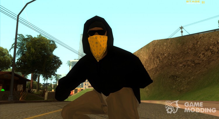 Новый бандит Vagos (lsv2) для GTA San Andreas
