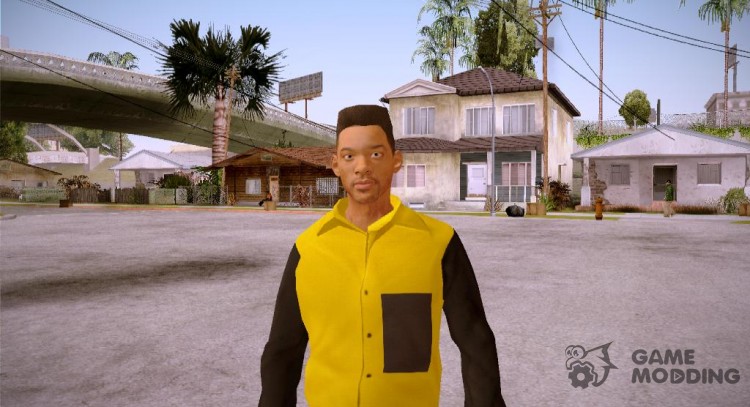 Will Smith Fresh Prince Of Bel Air v1 для GTA San Andreas