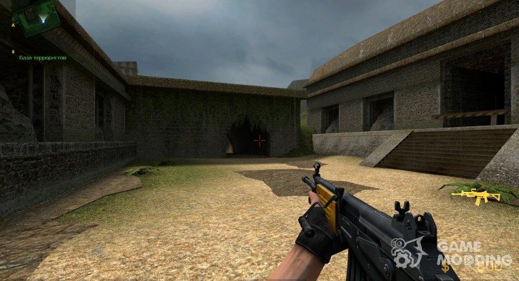 Galil Black / Silver for Counter-Strike Source