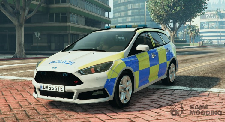 2015 Police Ford Focus ST Estate for GTA 5