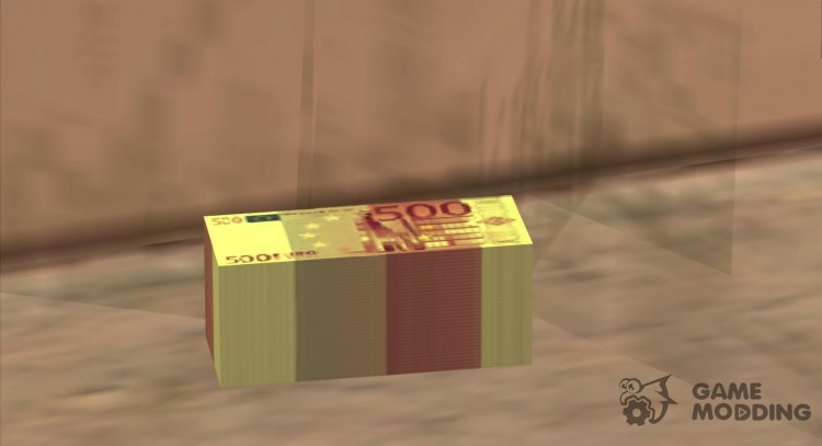 Euro money mod v 1.5 500 euros для GTA San Andreas