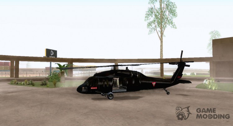 Sikorsky UH-60L Black Hawk Mexican Air Force для GTA San Andreas