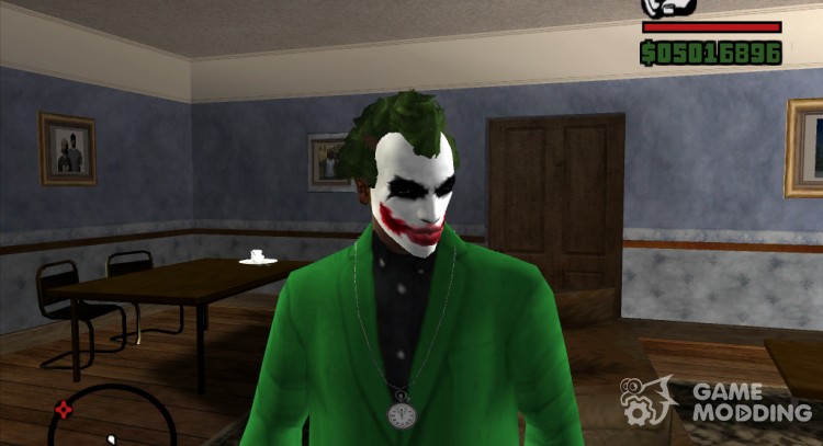 Joker Makeup V2 for GTA San Andreas