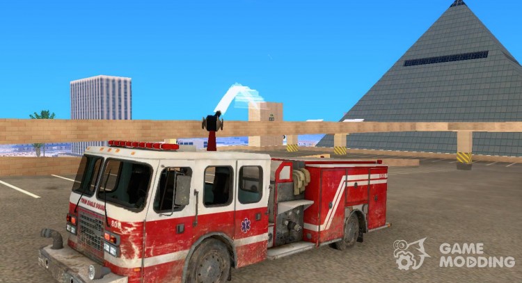 Пожарная машина из COD MW 2 для GTA San Andreas