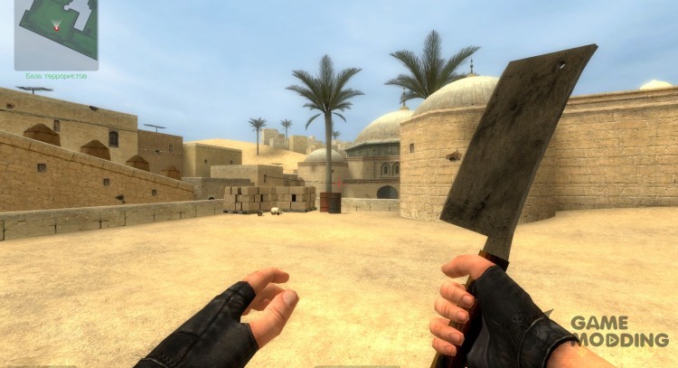 Meat cleaver for Counter-Strike Source
