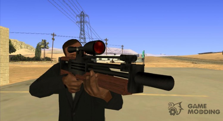 Снайперская винтовка из COD MW2 для GTA San Andreas