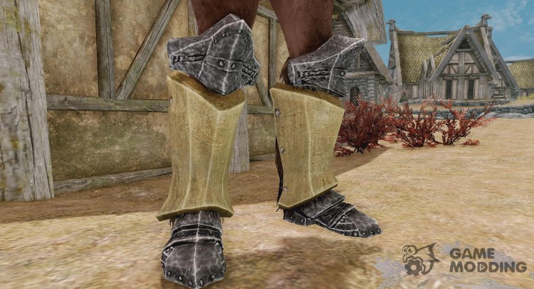 La leyenda de Zelda - botas de hierro para TES V: Skyrim