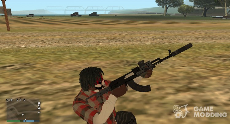 Assault Rifle GTA 5 для GTA San Andreas