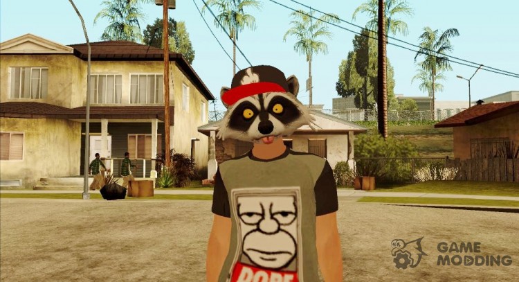 Raccoon SWAG HD GTA Online для GTA San Andreas