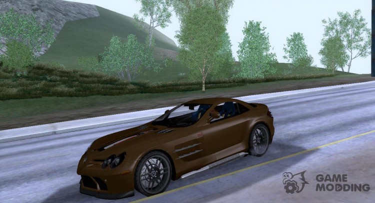 Mercedes-Benz SLR 722 Edition Custom for GTA San Andreas