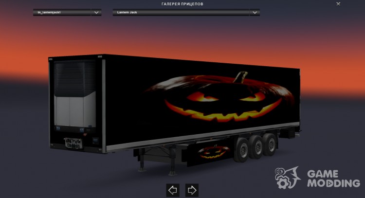 Trailer De Jack Lantern para Euro Truck Simulator 2