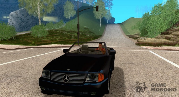 Mercedes-Benz 500SL для GTA San Andreas