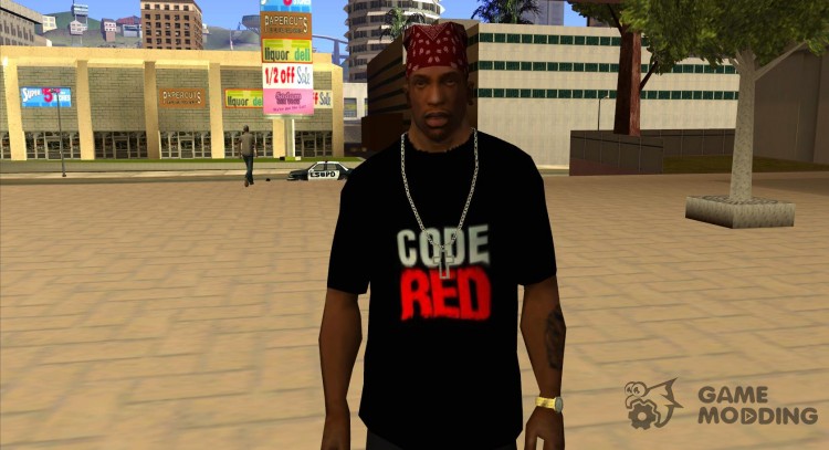T-shirt codered for GTA San Andreas