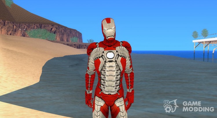 Iron man MarkV для GTA San Andreas