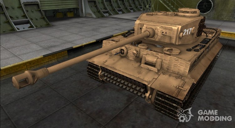 Remodelación de PzKpfw VI Tiger para World Of Tanks
