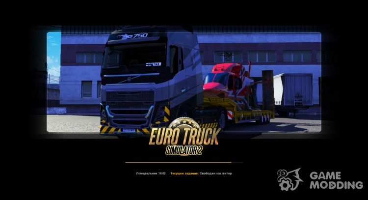 Новые загрузочные экраны для Euro Truck Simulator 2