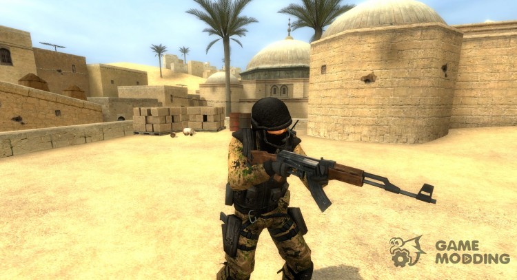 Schwarzmaehne в пустыне ST6 для Counter-Strike Source