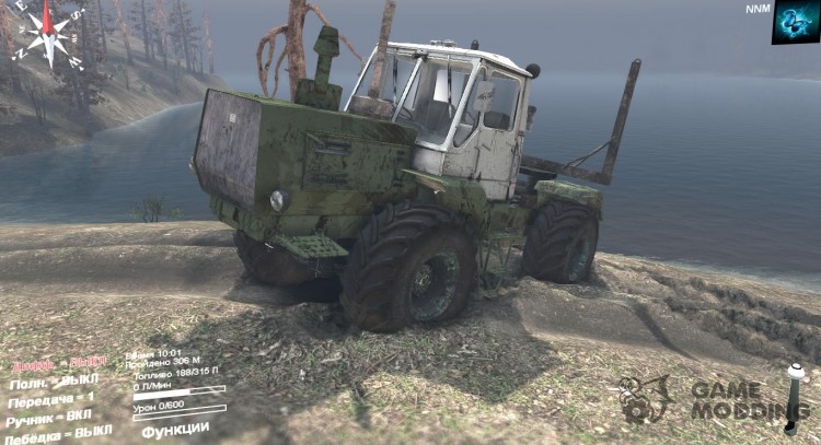 ХТЗ Т-150К Лесовоз для Spintires 2014