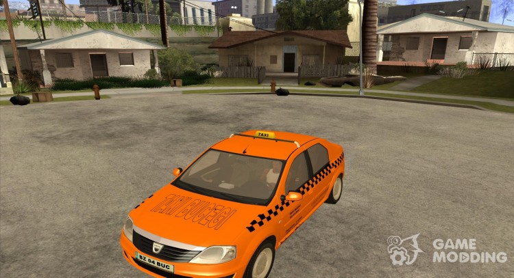 Dacia Logan Taxi Buceg для GTA San Andreas