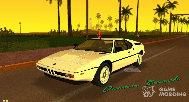 BMW M1 (E26) 1979 para GTA Vice City