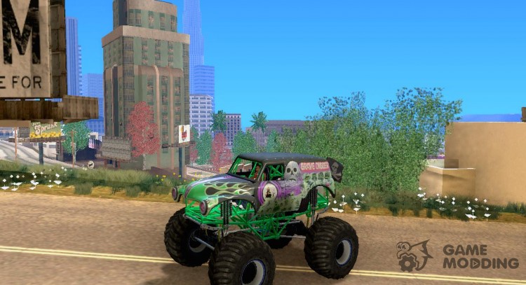 Monster Truck Grave Digger v 2.0 final for GTA San Andreas