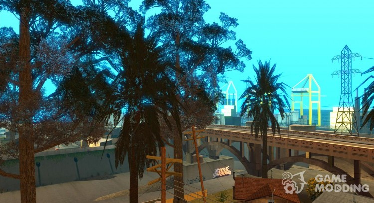 New trees HD для GTA San Andreas