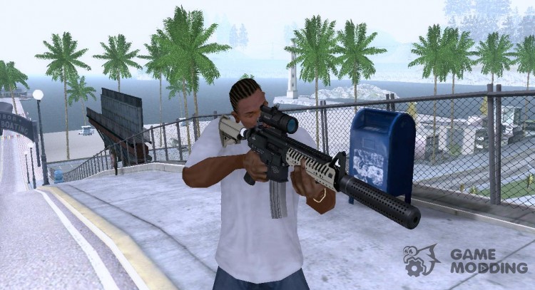 M4A1 from Point Blank for GTA San Andreas