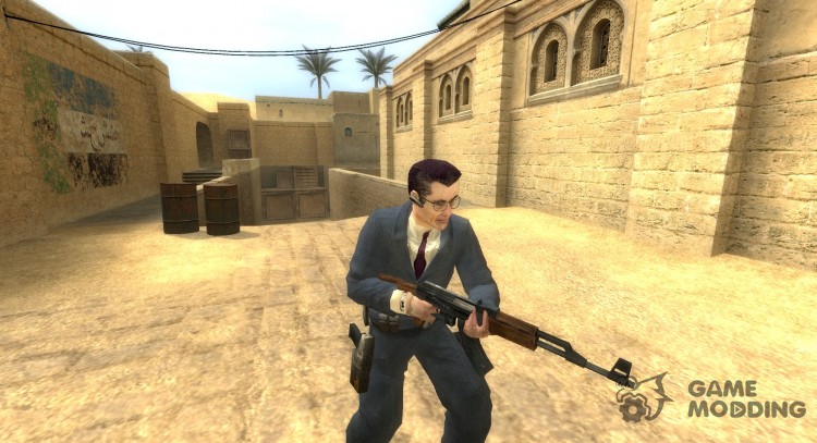 Gman Leet for Counter-Strike Source