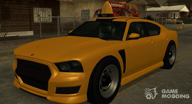 GTA V Buffalo Taxi для GTA San Andreas