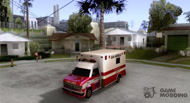 Ambulancia de 1987 San Andreas para GTA San Andreas