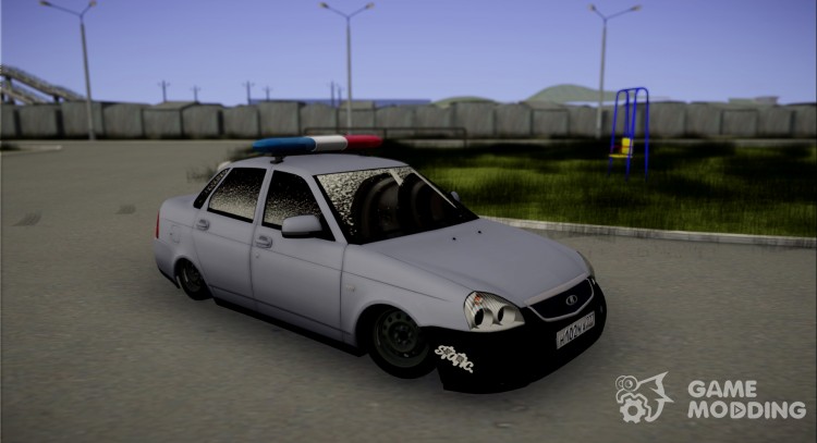 ВАЗ 2170 Приора Static Police для GTA San Andreas