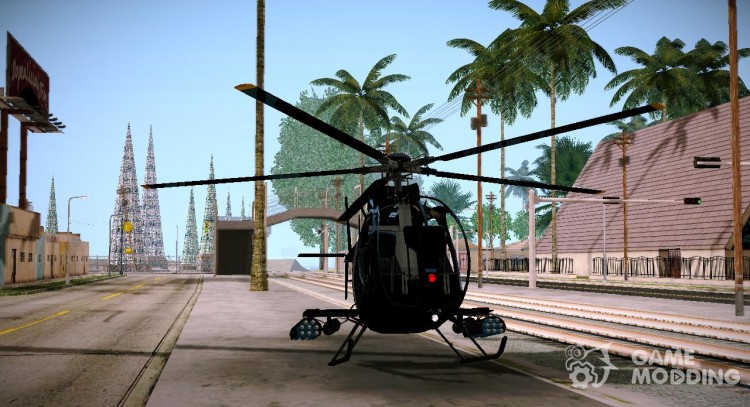 Buzzard Attack Chopper GTA V para GTA San Andreas
