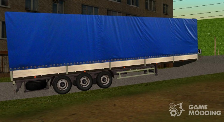 A semi-trailer TRUCK 9758-012 for Scania P400 for GTA San Andreas