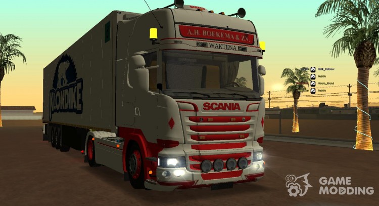 Scania Stremline para GTA San Andreas