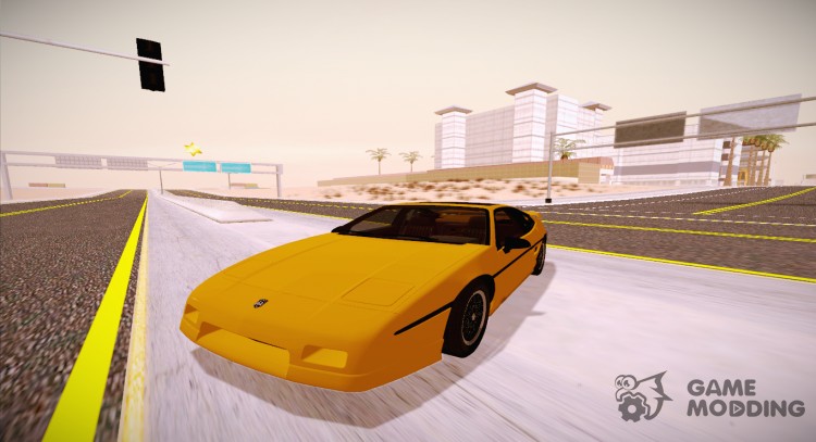 Pontiac Fiero GT G97 1985 IVF for GTA San Andreas