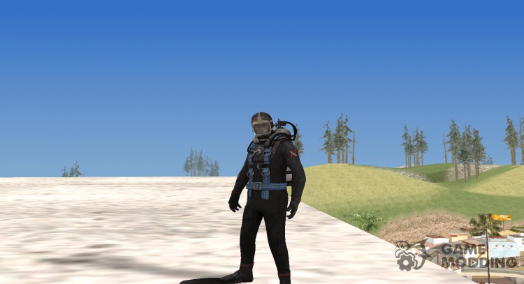 Diver from Silent Hill Downpour para GTA San Andreas